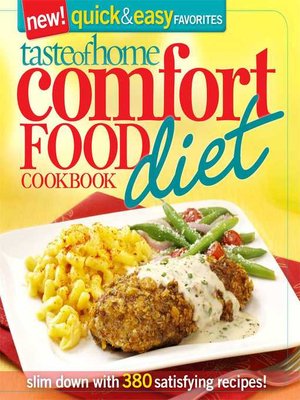 cover image of Comfort Food Diet Cookbook